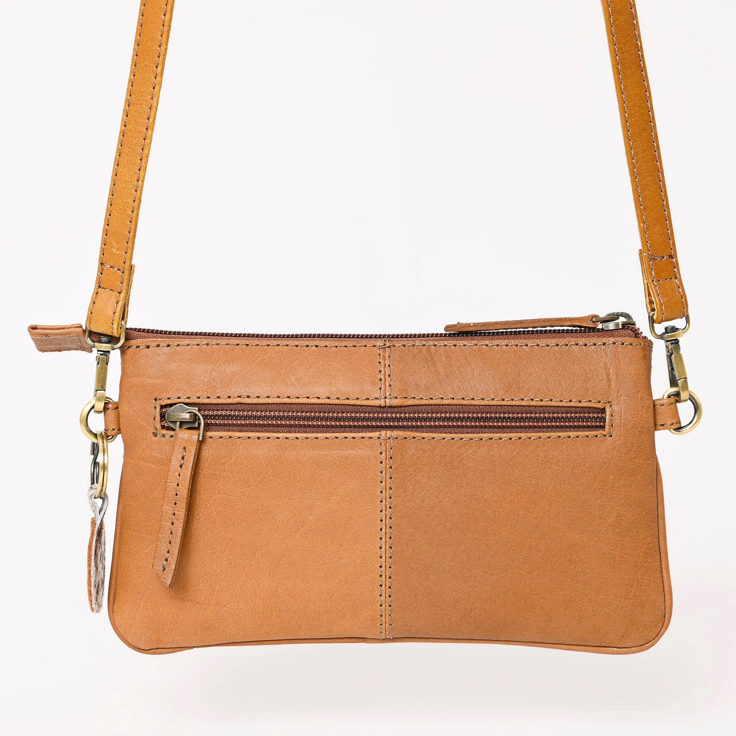 A&A-988 Montana West Genuine Oily Calf Collection Clutch/Crossbody