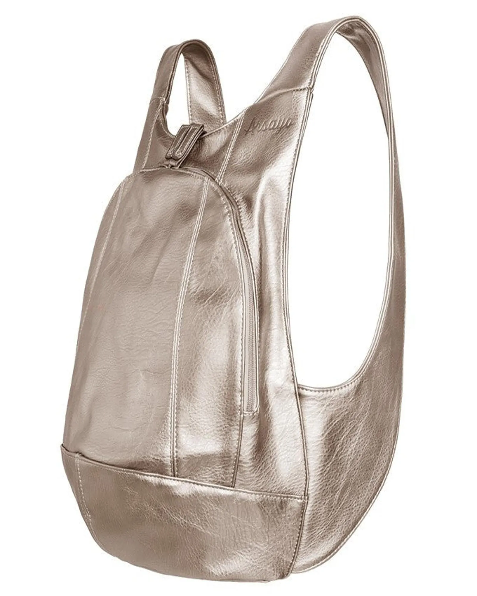 ARSAYO The Original Vegan Backpack | Champagne Metallic