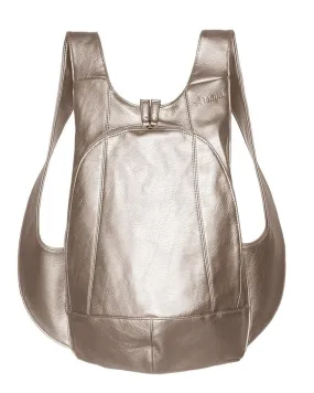 ARSAYO The Original Vegan Backpack | Champagne Metallic