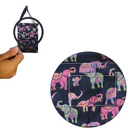 Bohemian Elephant Shopping Utility Tote Bag