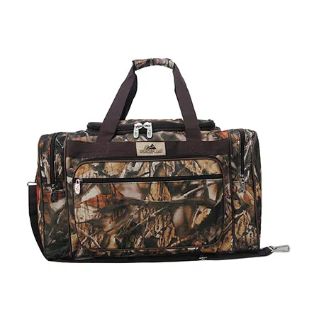 Brown Camo NGIL Canvas 20 Duffle Bag