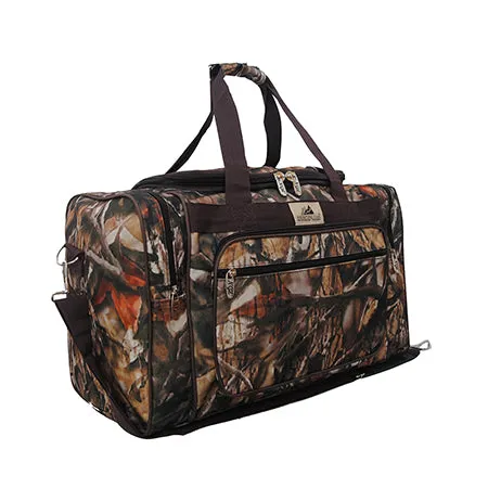 Brown Camo NGIL Canvas 20 Duffle Bag