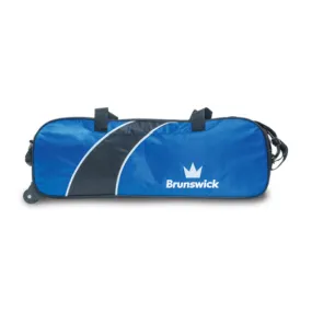 Brunswick Edge Triple Tote without Pouch Bowling Bag Blue