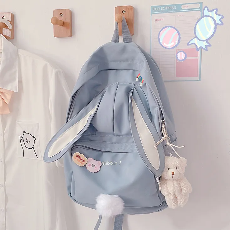 Bunny Canvas Backpack AD210231