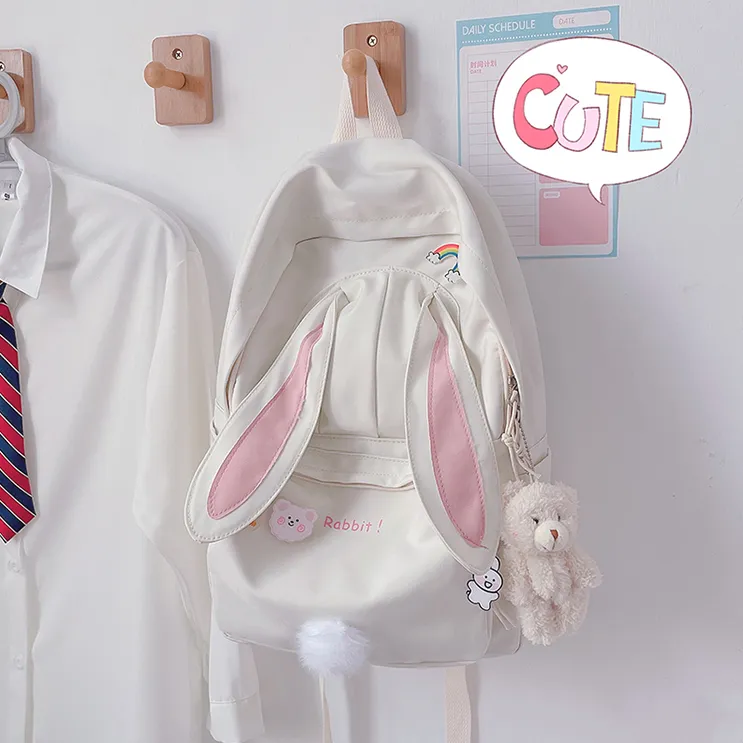 Bunny Canvas Backpack AD210231