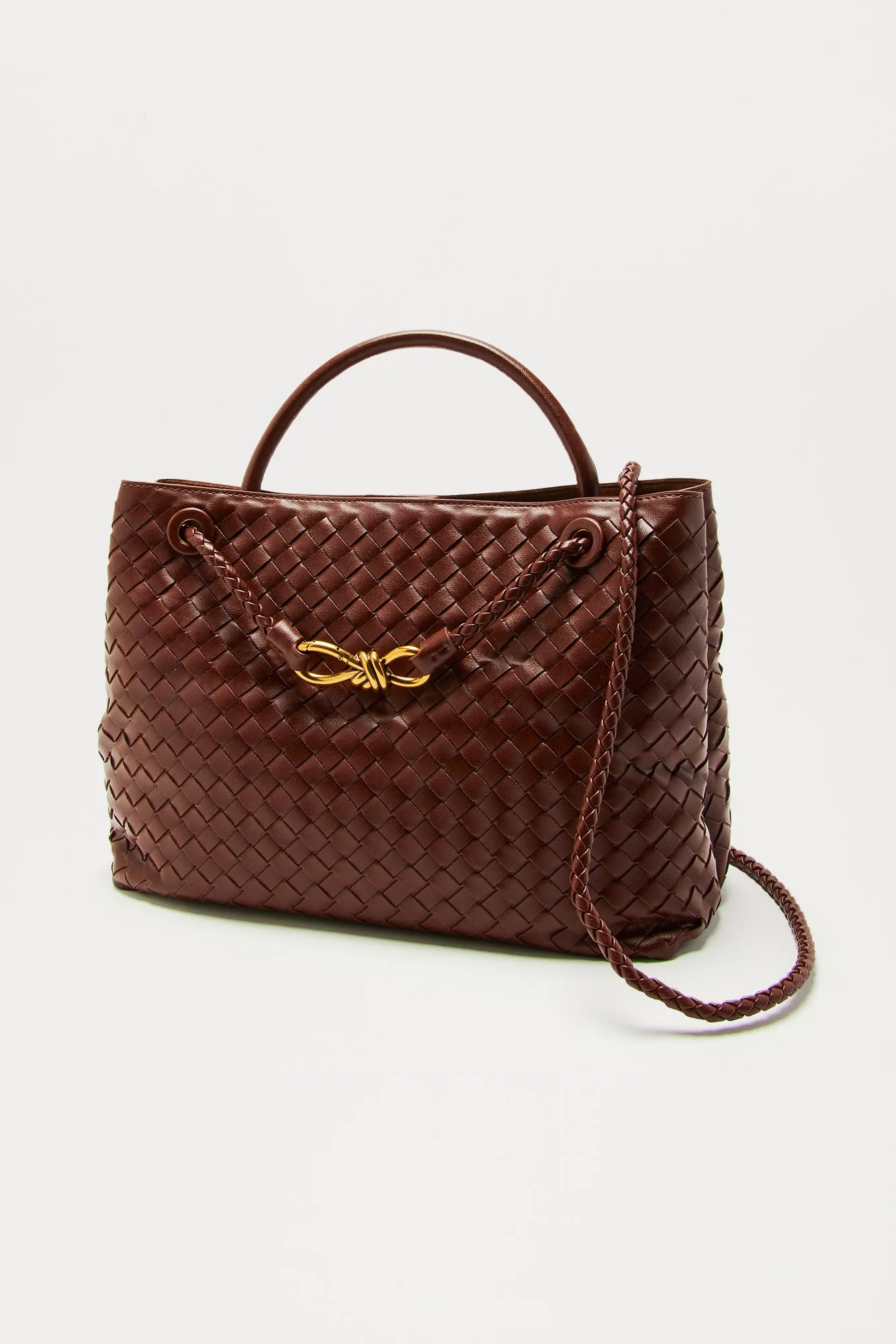 Calista Large Handbag - Brown