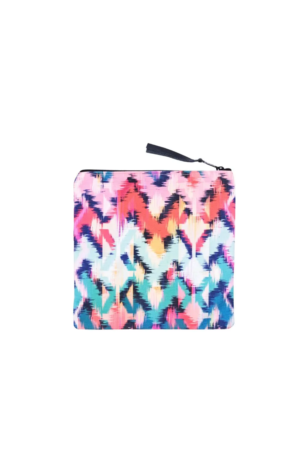 Canvas Bikini Bag - Tropical Ikat Print