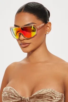 Change My Mind Up Sunglasses - Orange