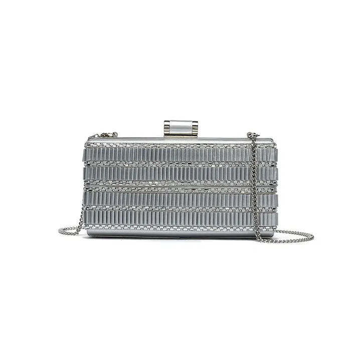 Clutch Bag with Rhinestones AD 130