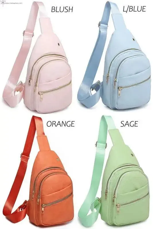 Crossbody Sling Backpack