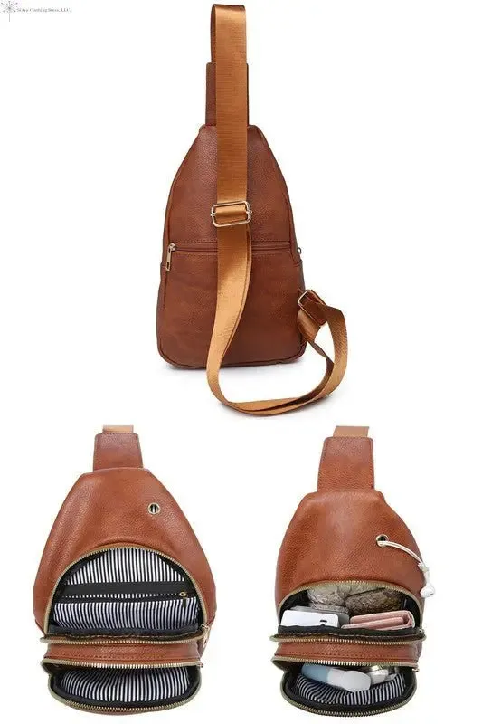 Crossbody Sling Backpack