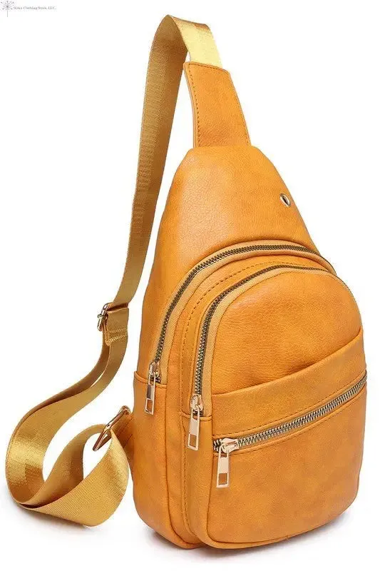 Crossbody Sling Backpack