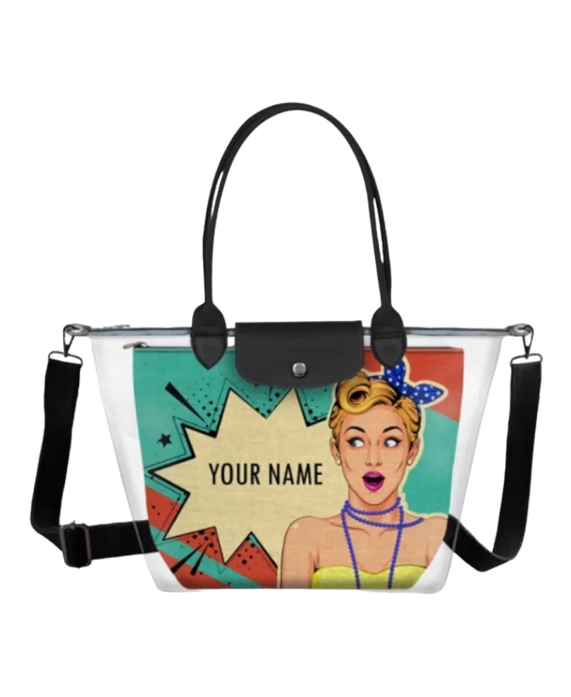 Custom Transparent Tote