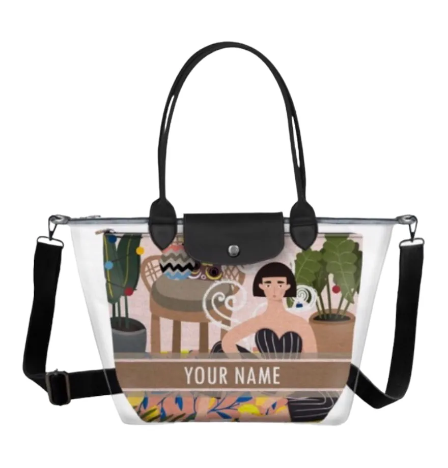 Custom Transparent Tote