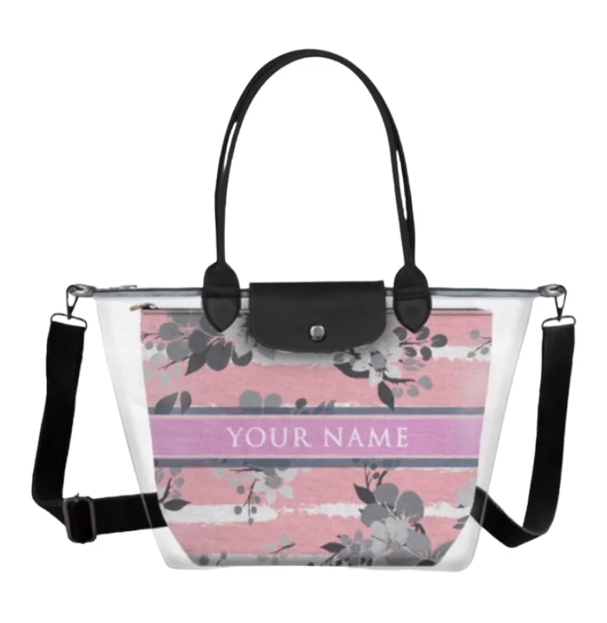 Custom Transparent Tote