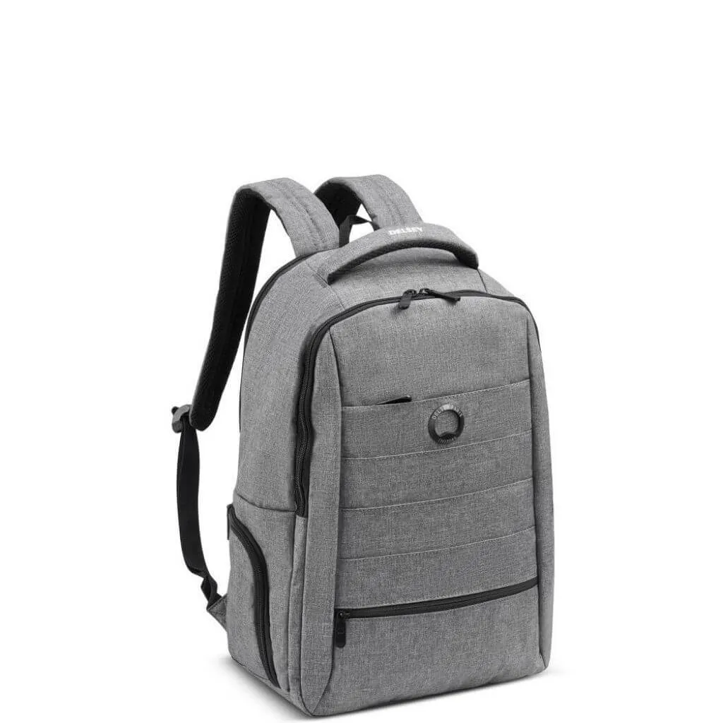 Delsey VOYAGER 2C BACKPACK 15.6" Laptop Backpack - Grey