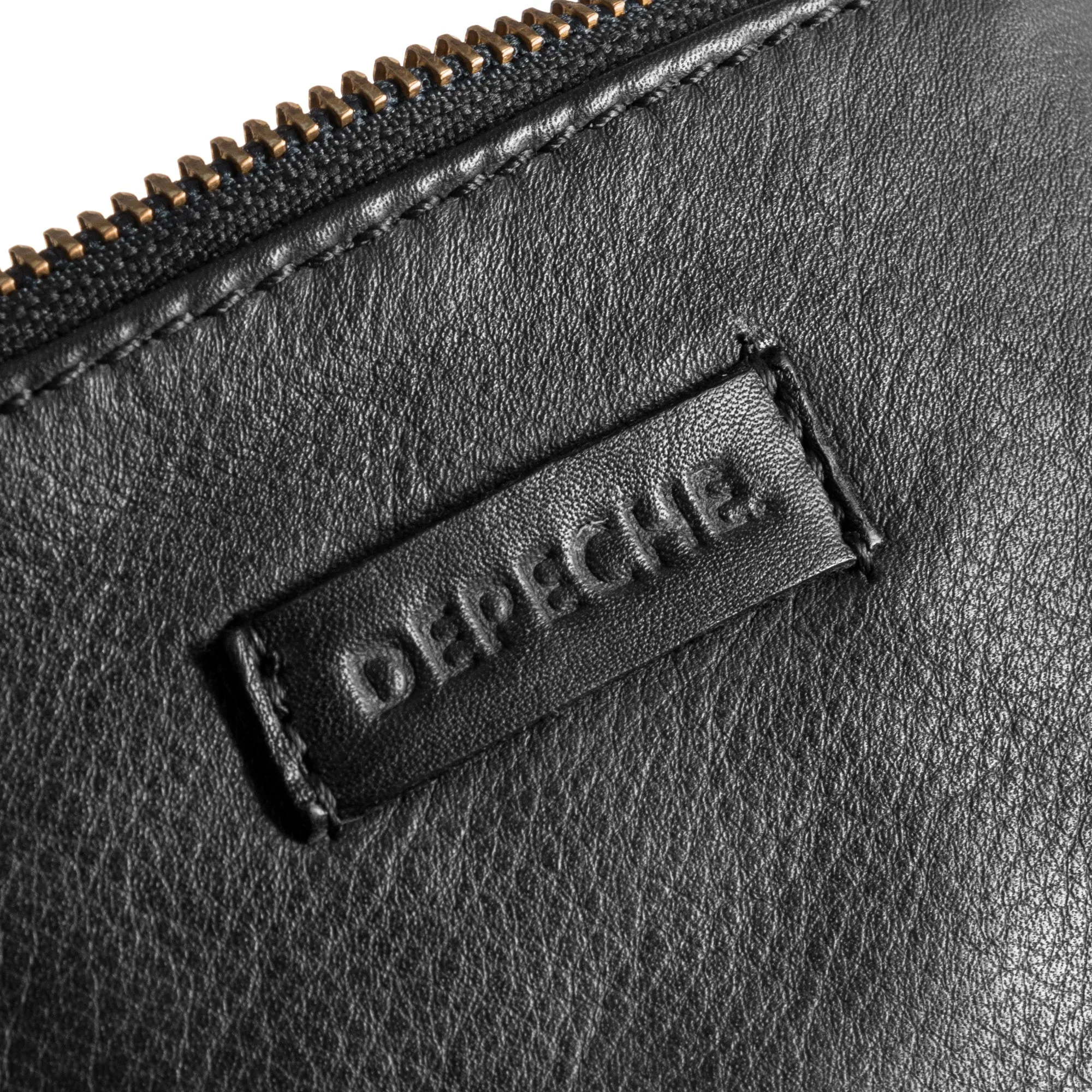 Depeche Leather Black Purse