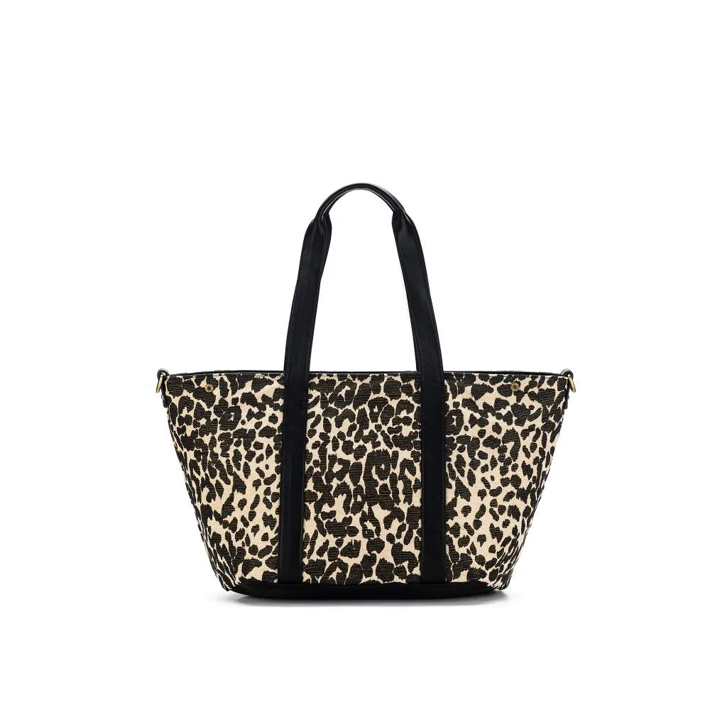 Donatella Leopard Bag