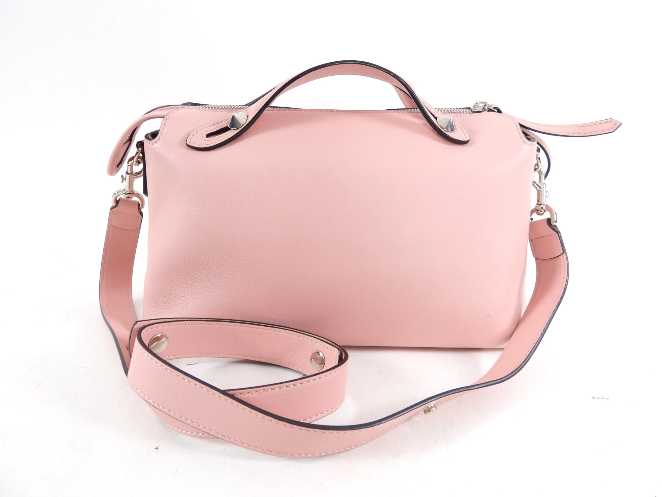 Fendi Light Pink Leather By The Way Medium Bag