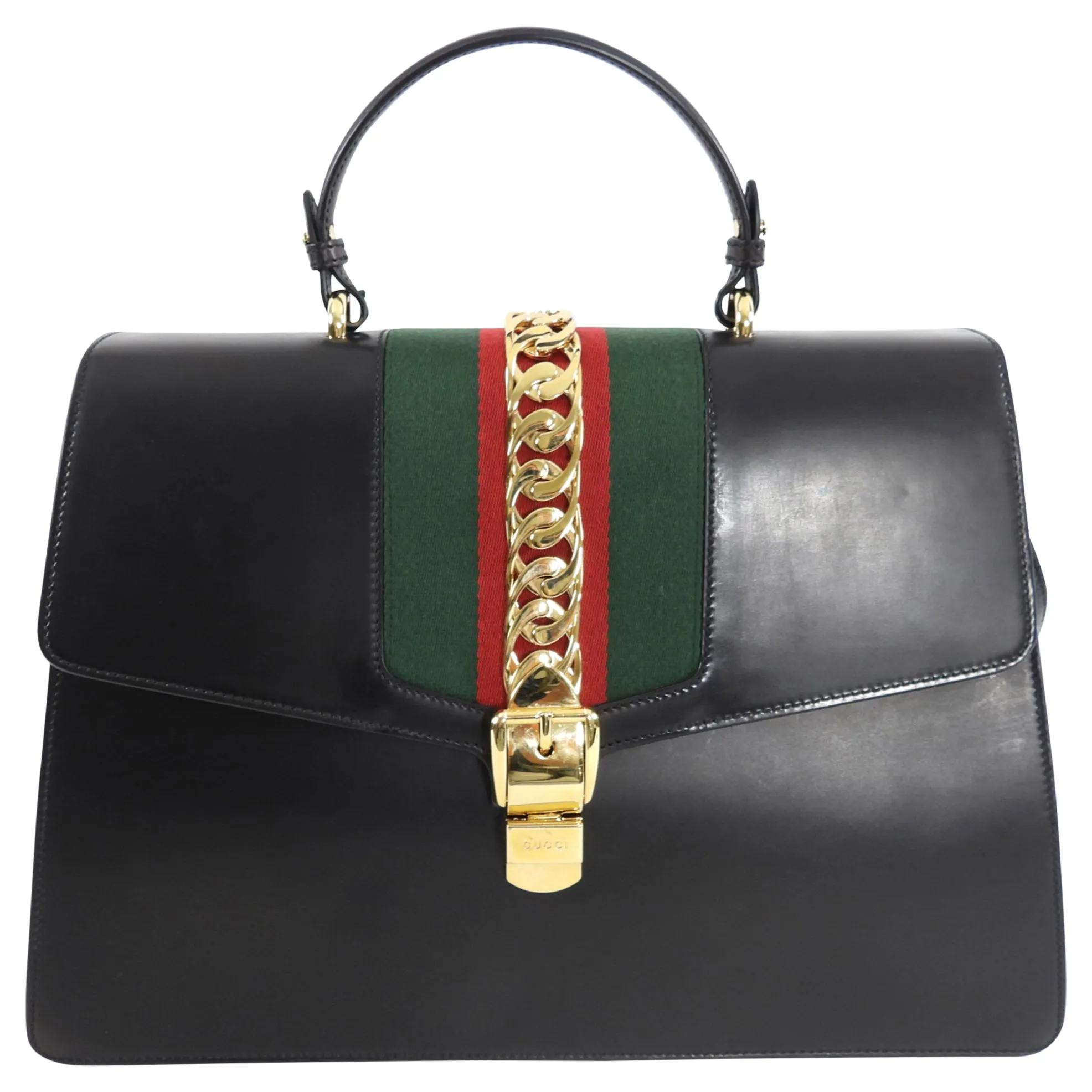 Gucci Maxi Sylvie Web Chain Two-Way Bag