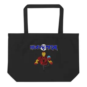 Heavy Metal Large organic tote bag