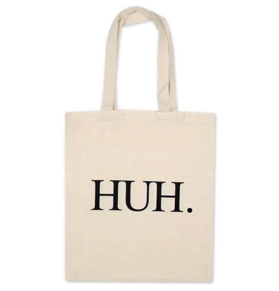 HUH. Tote Bag