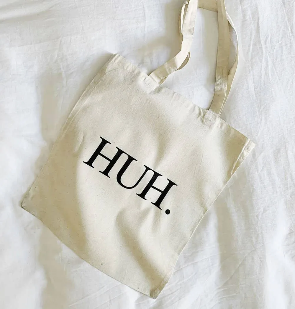 HUH. Tote Bag