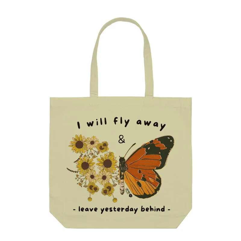 I Will Fly Away Tote Bag