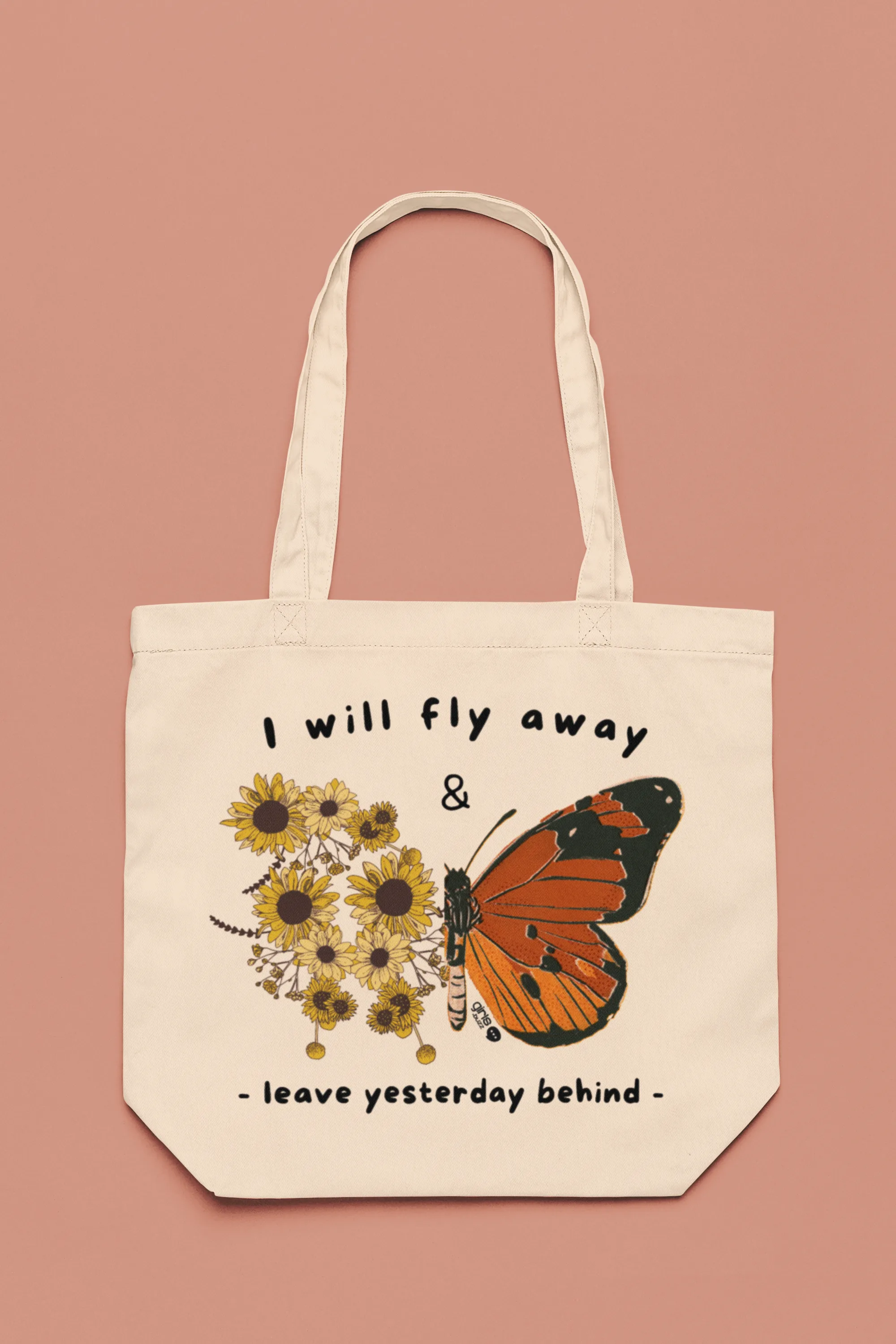 I Will Fly Away Tote Bag