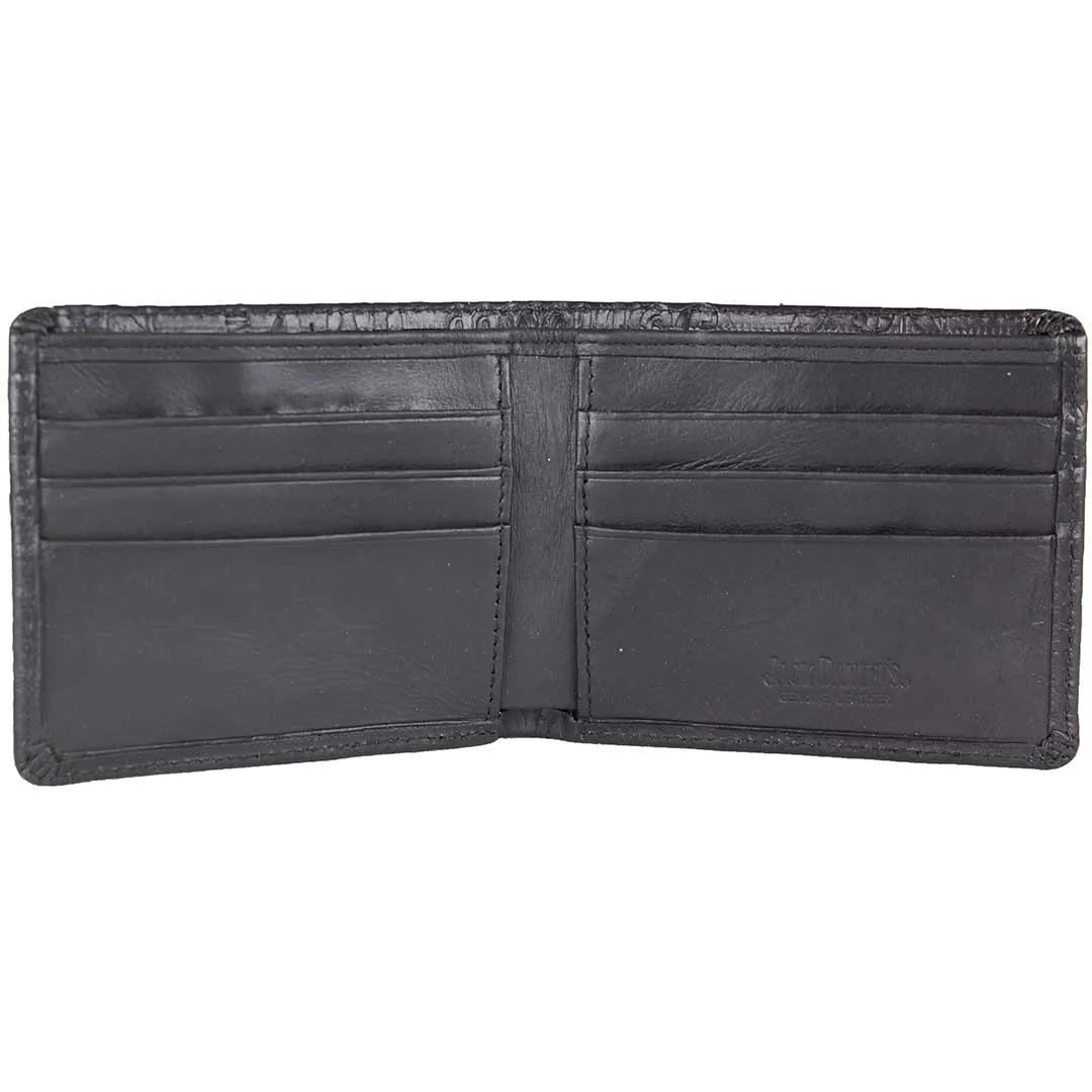 Jack Daniel's Men's Embossed Logo Bifold Wallet