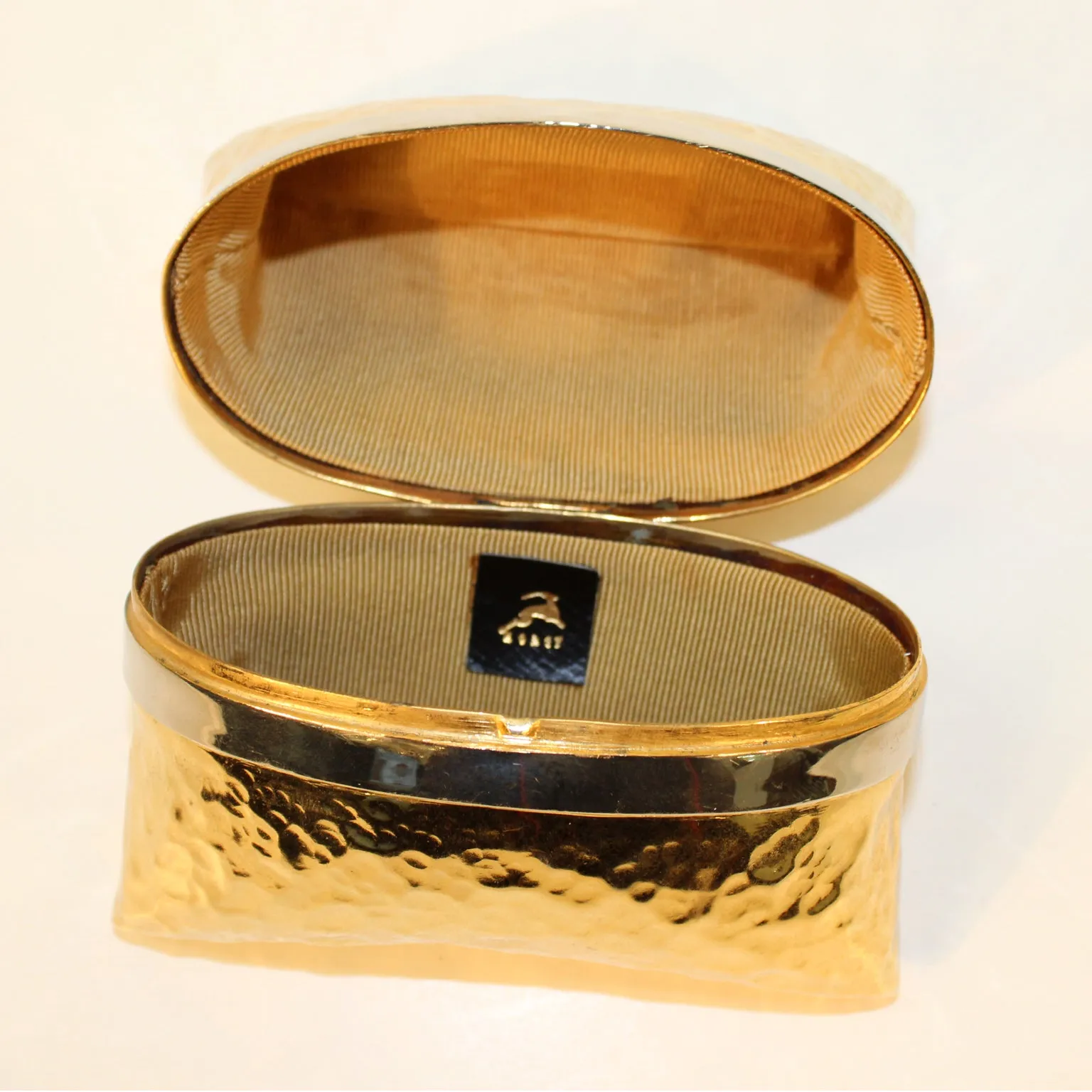 Koret 1960s Gold Tone Clutch Purse