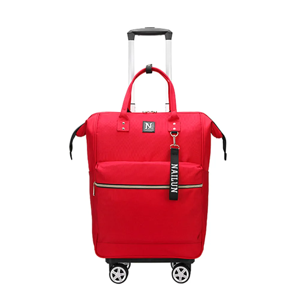 Large Capacity Rolling Trolley with Aluminium Alloy Handles