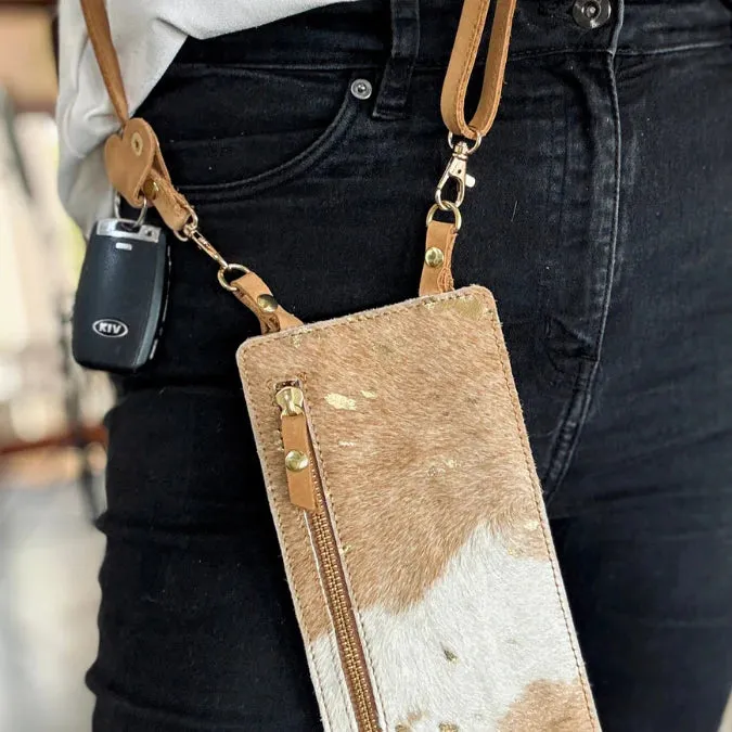 Light Gold Fleck Purse & Strap