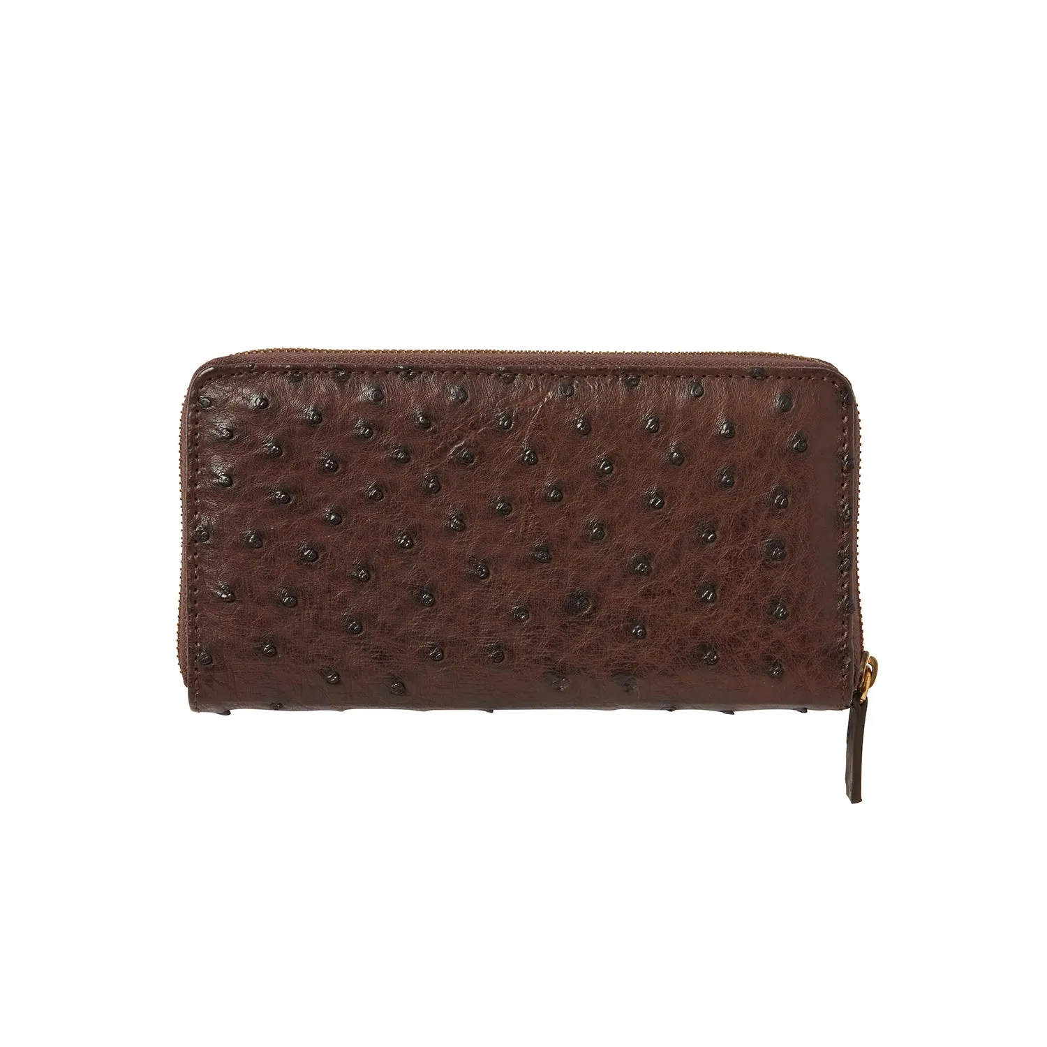 Long Zip Wallet :: Chocolate