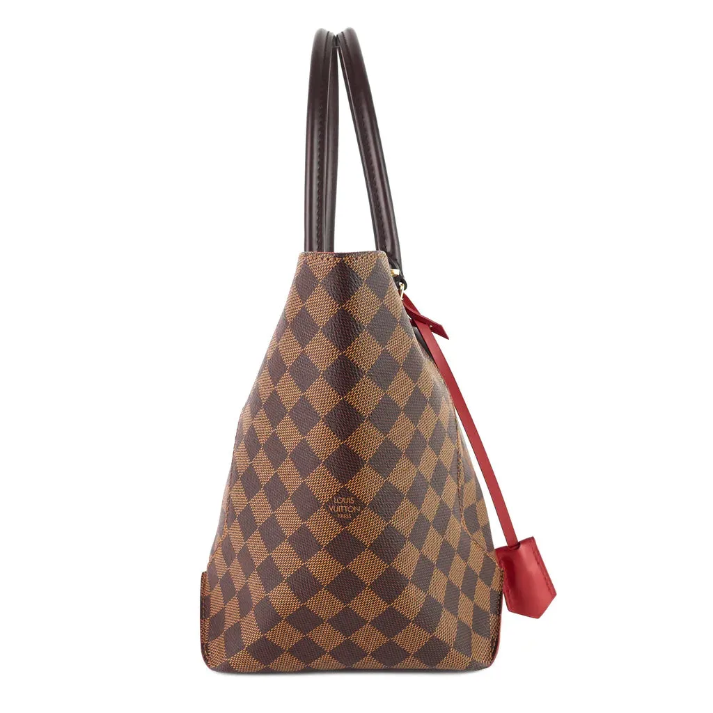 Louis Vuitton Caissa MM Damier Ebene Canvas Tote Bag