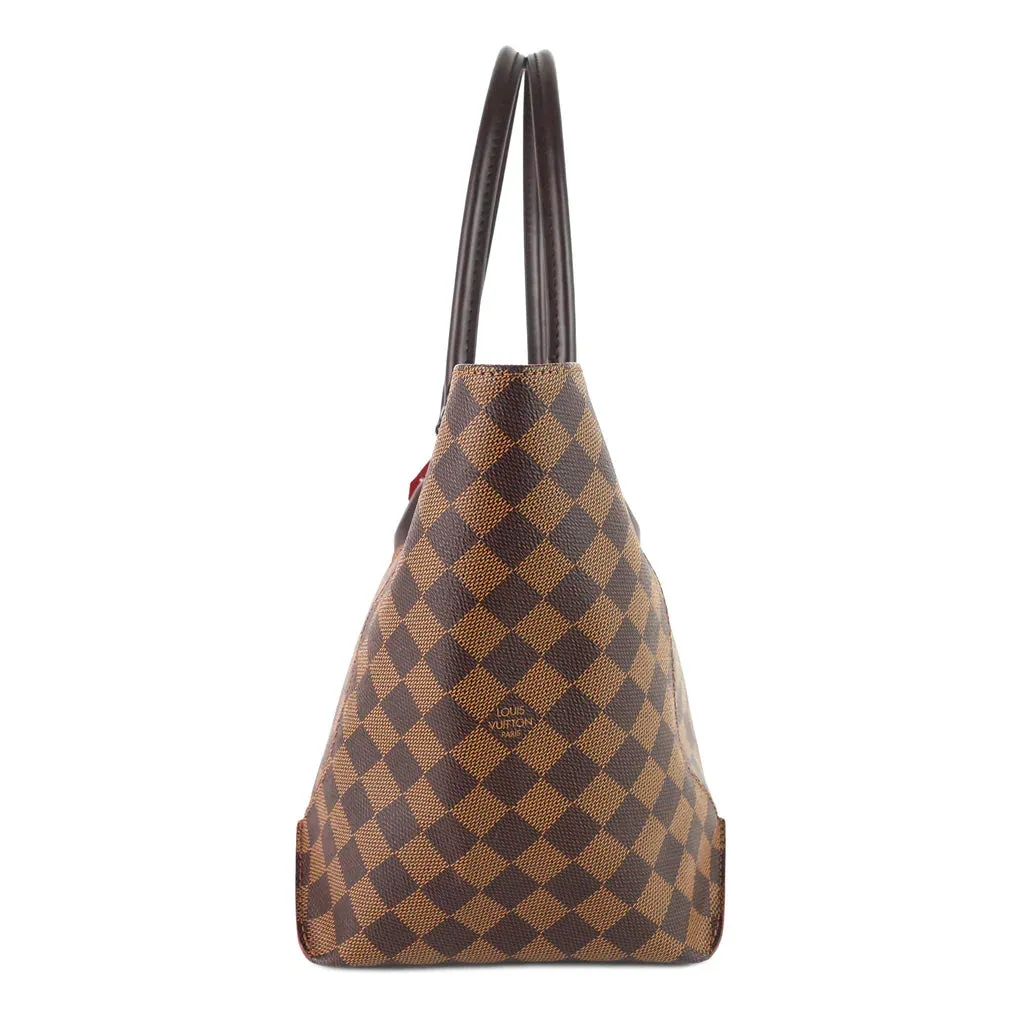 Louis Vuitton Caissa MM Damier Ebene Canvas Tote Bag