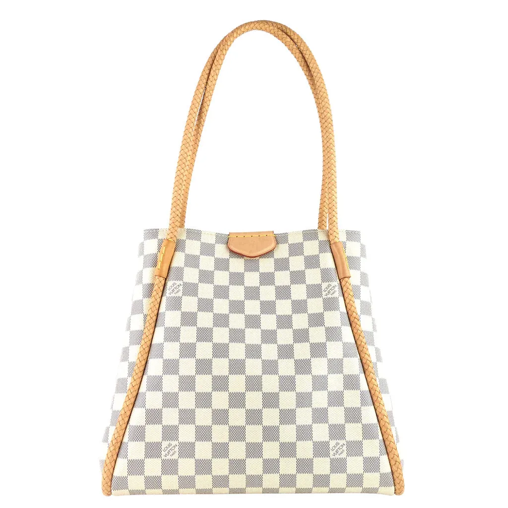 Louis Vuitton Propriano Damier Azur Canvas Tote Bag