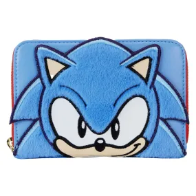 Loungefly Sega Sonic the Hedgehog Classic Cosplay Zip-Around Wallet