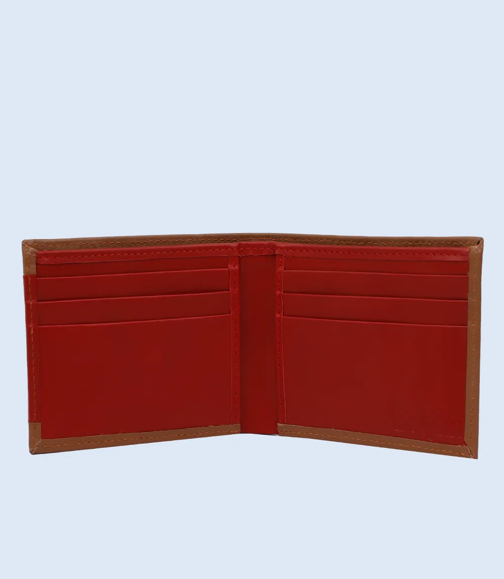 MA1360-RED-TAN-Men Wallet