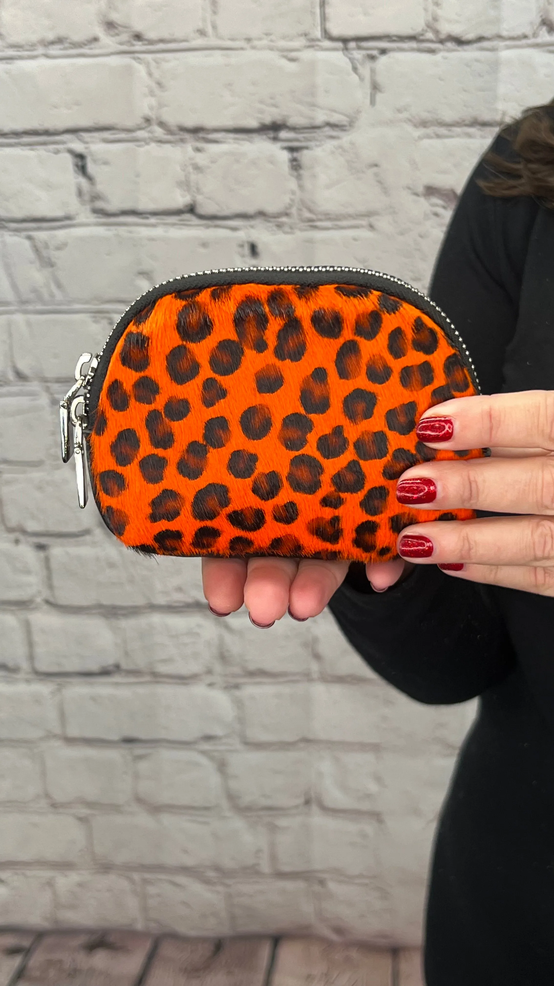 MADRID Collection Leopard Purse