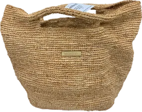 Monday Natural Straw Tote Bag