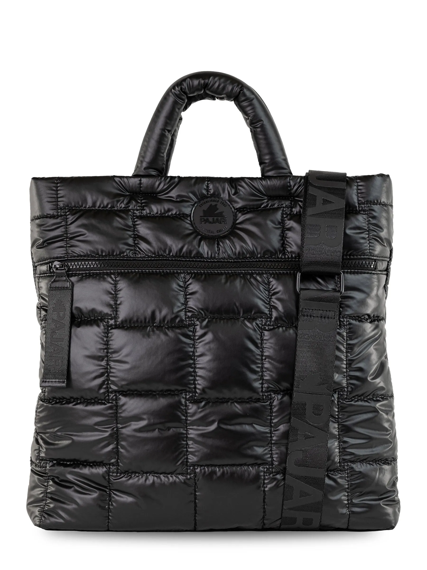 North-South Puffy Tote