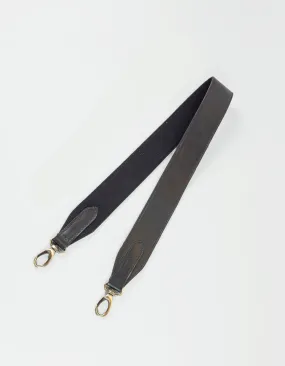 O My Bag - Short Shoulder Strap Black Leather