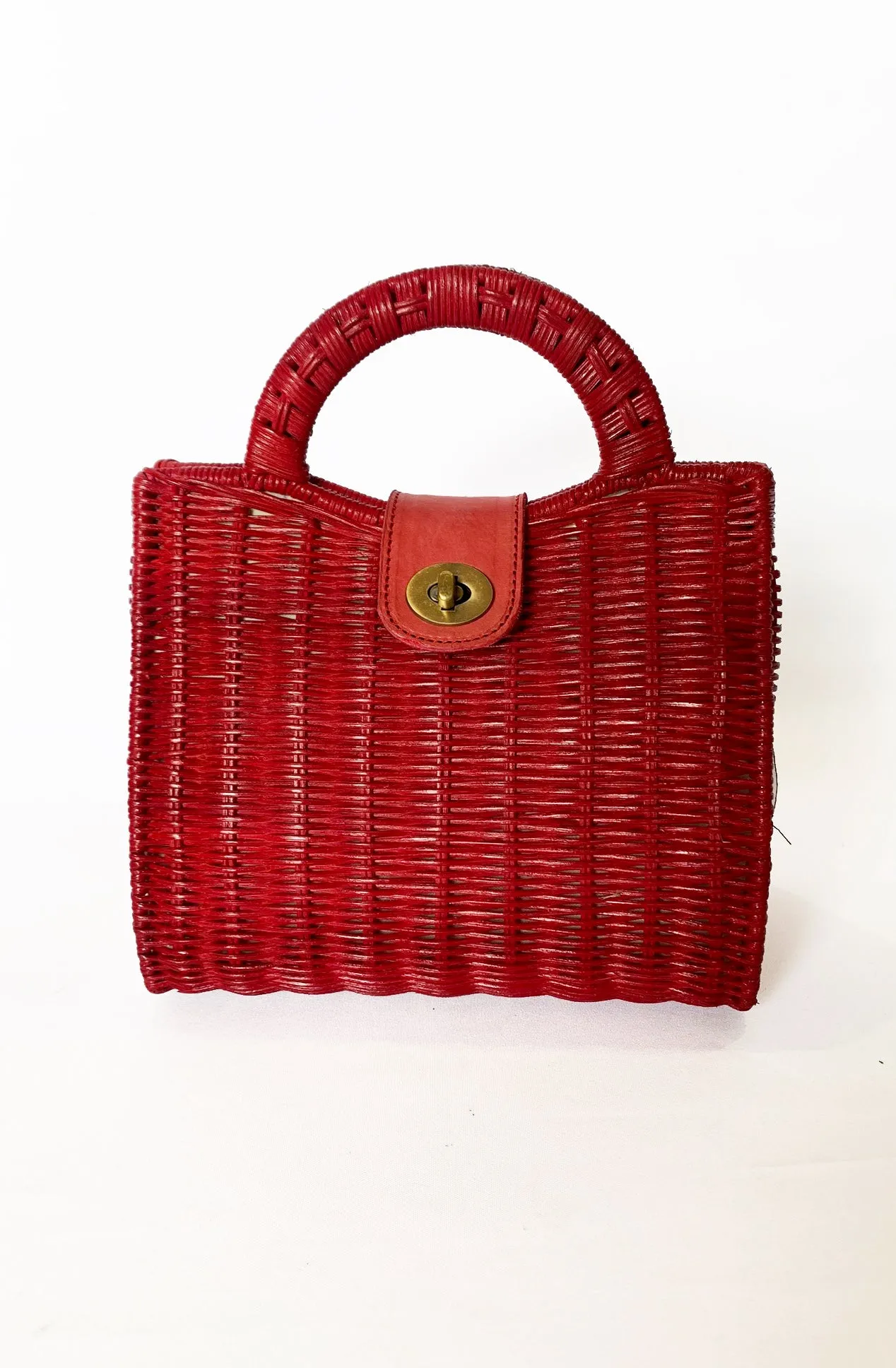 Red Tea Party Handbag