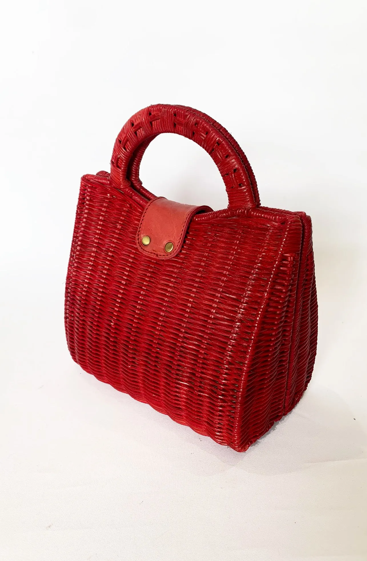 Red Tea Party Handbag