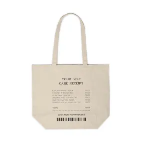 Self Care Receipt Tote Bag