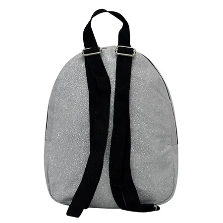 Silver Glitter NGIL Mini Backpack