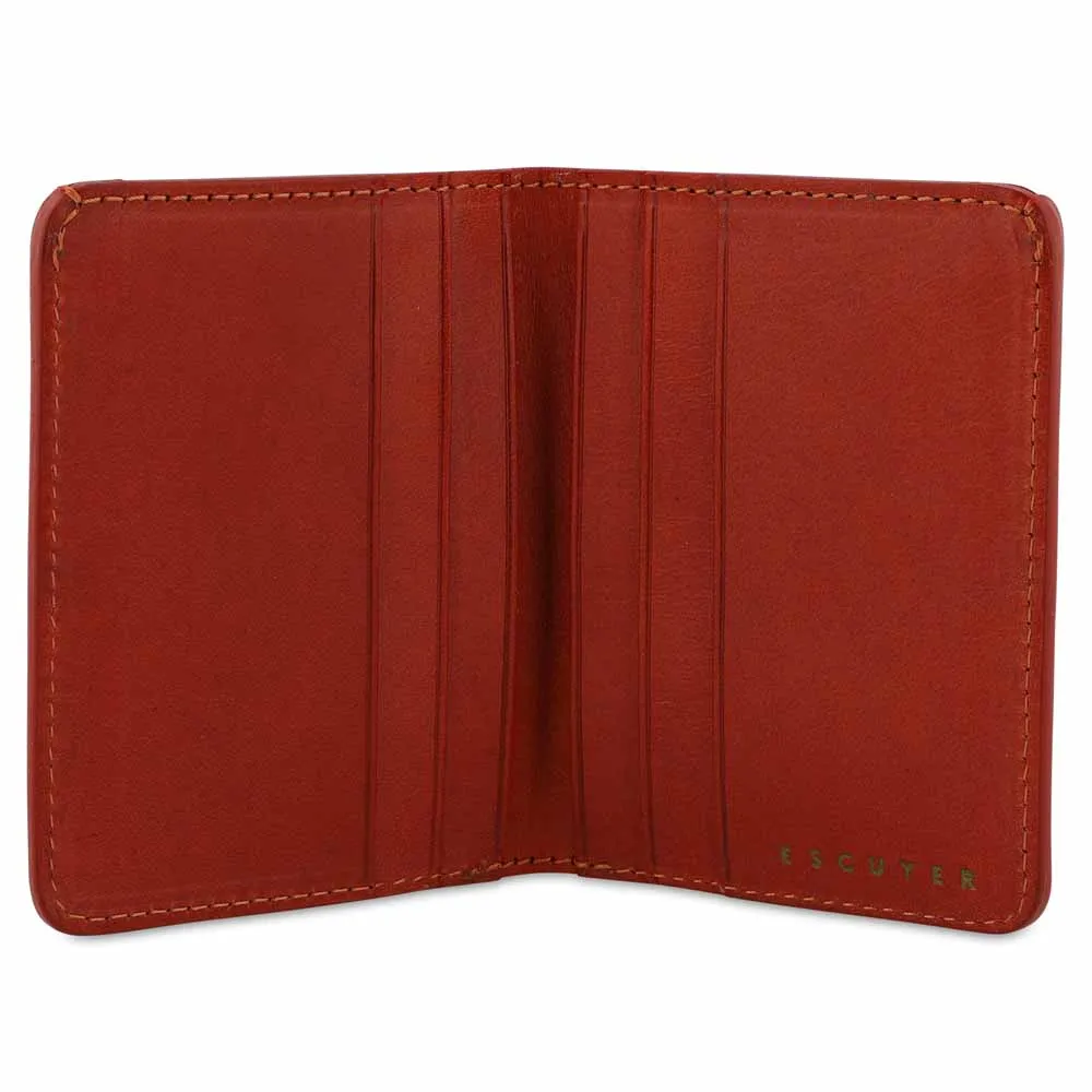 Slim Wallet - Cognac / Orange