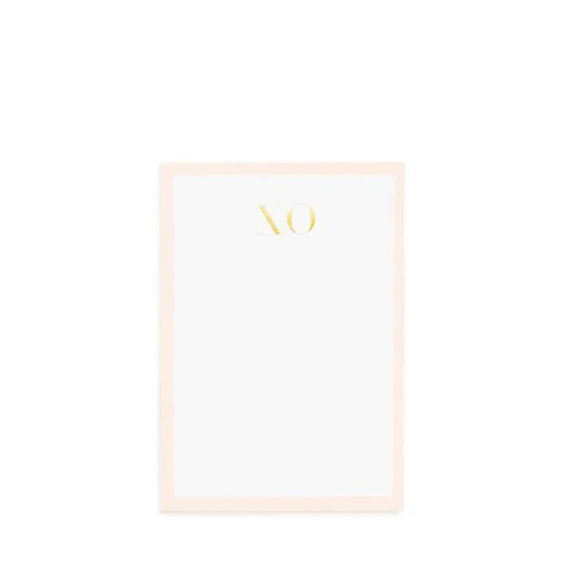 SUGAR PAPER | Mini Notepad Pale Pink XO