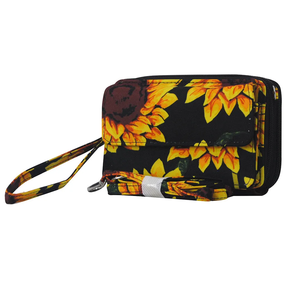 Sunflower NGIL Canvas All In One Wallet